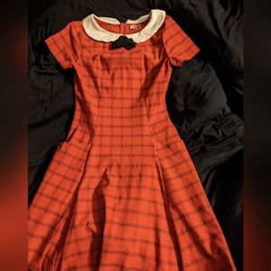 Unique Vintage gingham dress (not cat)